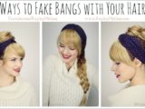 Fake Bangs Hairstyle